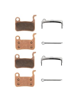 PLAQUETTE DE FREIN TROTTINETTE RS001-S POUR ETRIER XTECH SINTERISE (CUIVRE COMPOSITE) (VENDU PAR 2 PAIRES)  -SELECTION P2R-