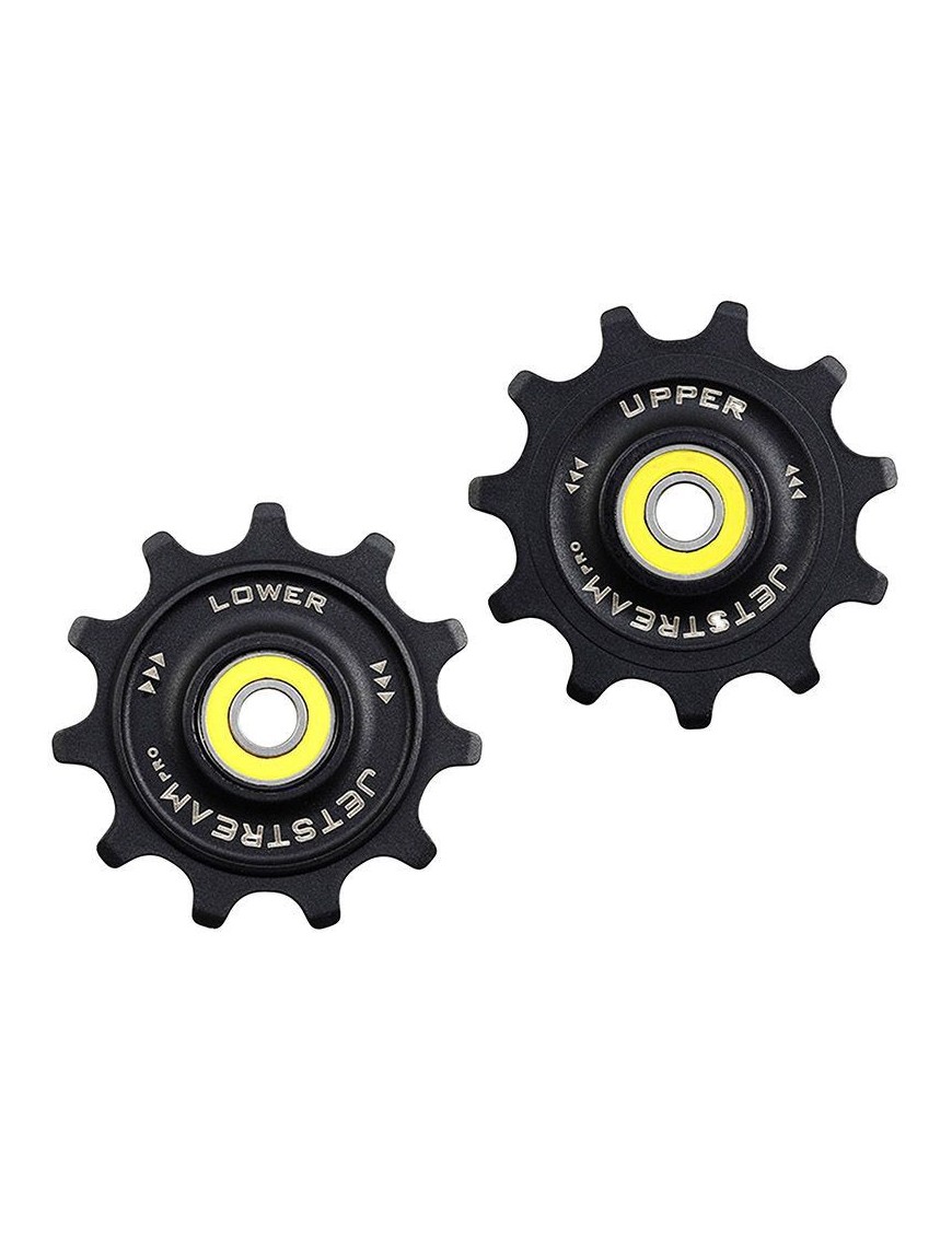 GALET DERAILLEUR ROUTE TRIPEAK 11-11 DENTS G5 CERAMIQUE 12V. SHIMANO DURA-ACE R9200 - ULTEGRA R8100 - 105 R7100 NOIR (BLISTER D