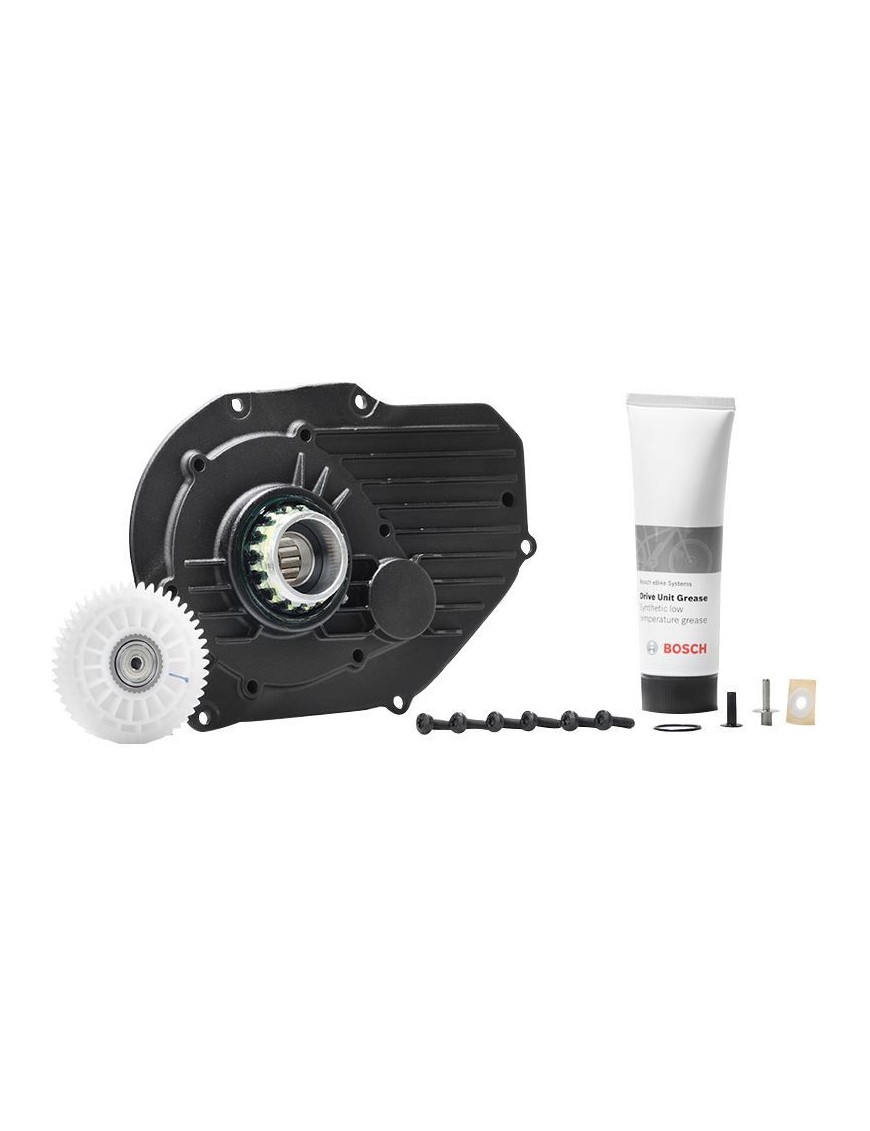 KIT ENTRETIEN BOSCH POUR REPARATION ROULEMENT BDU2XX - AVEC COUVERCLE-ENGRENAGE-GRAISSE-VIS-AXE DE ROULEMENTS