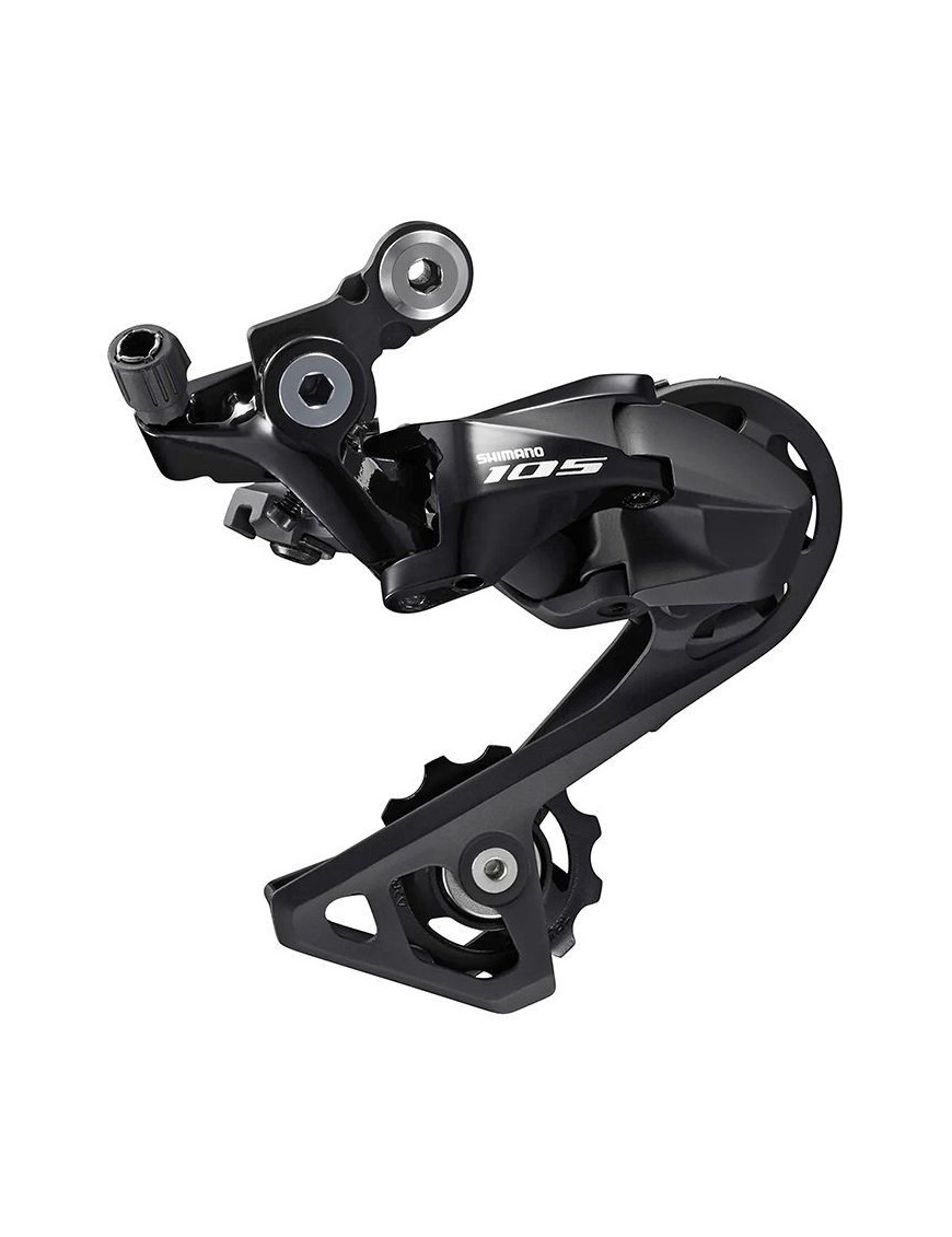 DERAILLEUR ROUTE ARRIERE SHIMANO 11V. 105 R7000 CHAPE LONGUE NOIR DOUBLE (MONTAGE ATELIER)