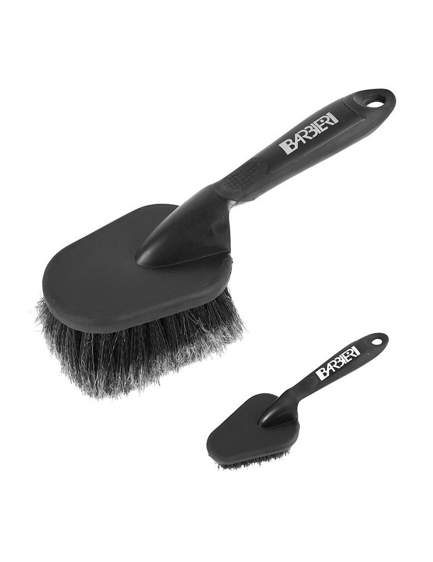 KIT BROSSE DE NETTOYAGE VELO NYLON UNE GRANDE ET UNE PETITE (IDEAL CADRE...) (VENDU PAR 2)  -SELECTION P2R-