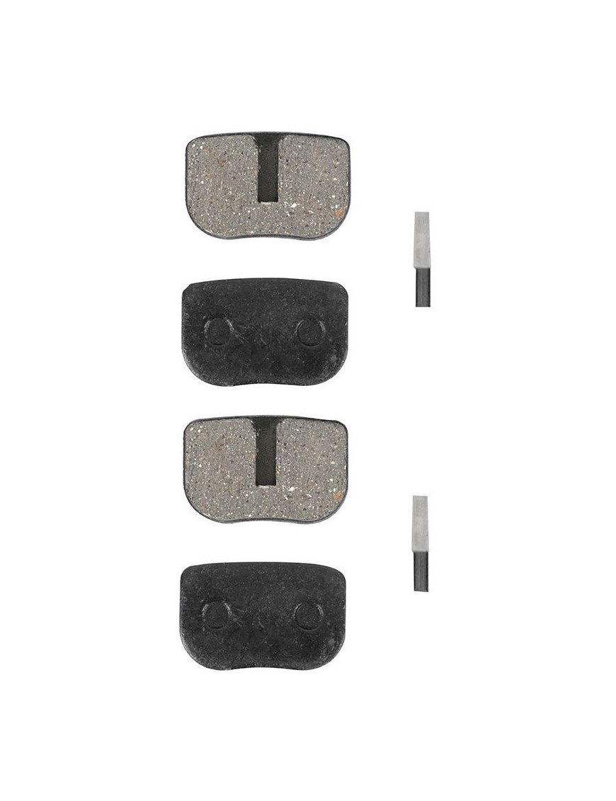 PLAQUETTE DE FREIN TROTTINETTE COMPATIBLE BRIGMNTON  DUALTRON, JOYOR, KAABO, KUGOO, OVEX, SKATEFLASH, TNE, VSETT, ZERO (RESINE)