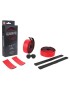 RUBAN DE GUIDON - CINTRE VELOX GRAVEL CONFORT 2,5mm ROUGE - GUIDOLINE