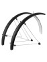 GARDE BOUE CITY-VTC TRINGLES 28'' STRONGLIGHT TOUR 54mm NOIR MAT (PAIRE) AVEC FIXATION CLASSIC TRINGLES INOX