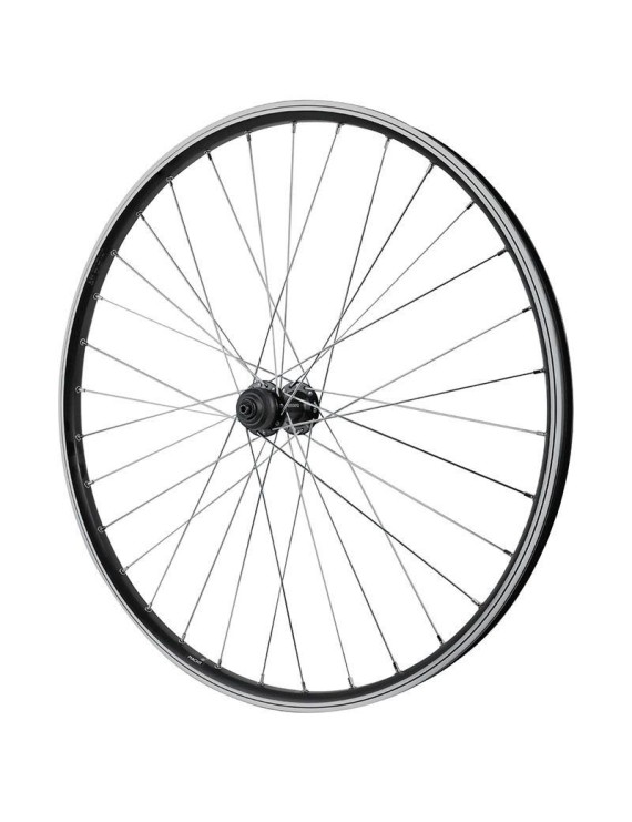 ROUE VTT PATIN BLOCAGE 26" M670 COMBO PLUS AVANT CENTERLOCK NOIR RENFORCE MOYEU SHIMANO QC300 SPECIAL LOUEUR (JANTE DOUBLE PARO