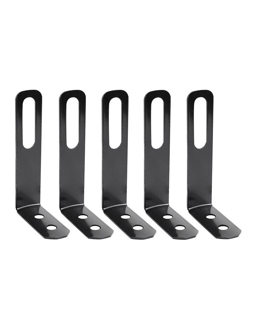 EQUERRE INOX EUROFENDER POUR FIXATION DE GARDE BOUE (55mm) (VENDU PAR 5)