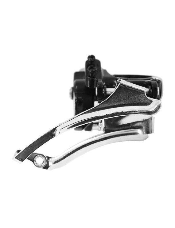 DERAILLEUR VTT AVANT MICROHSIFT 7-8V.  A COLLIER 34.9 POUR TRIPLE PLATEAU 42x34x24 TIRAGE HAUT-BAS (AVEC COLLIER ADAPTATEUR 28.