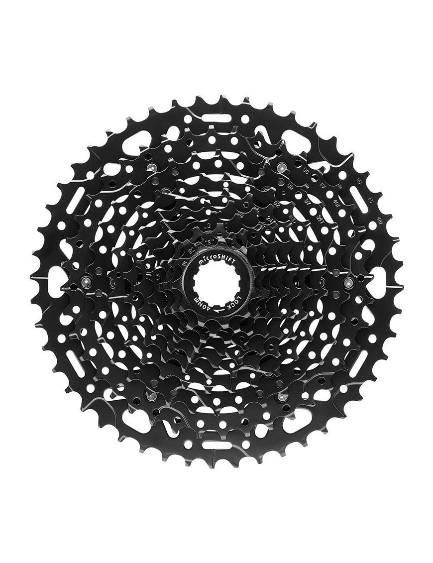 CASSETTE 10V. MICROSHIFT ADVENT X 11-48 VTT-GRAVEL (VENDU A L UNITE) (11-13-15-18-21-24-28-34-40-48) COMPATIBLE ADVENT X (NON C