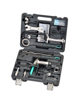 OUTIL COFFRET - MALETTE ENTRETIEN ET REPARATION VELO - 22 OUTILS INDISPENSABLES -NEWTON-