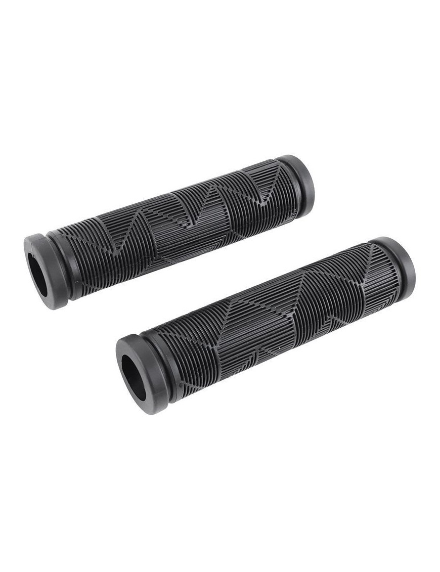 POIGNEE VTT - CITY NEWTON RUBBER NOIR L130mm (PAIRE)
