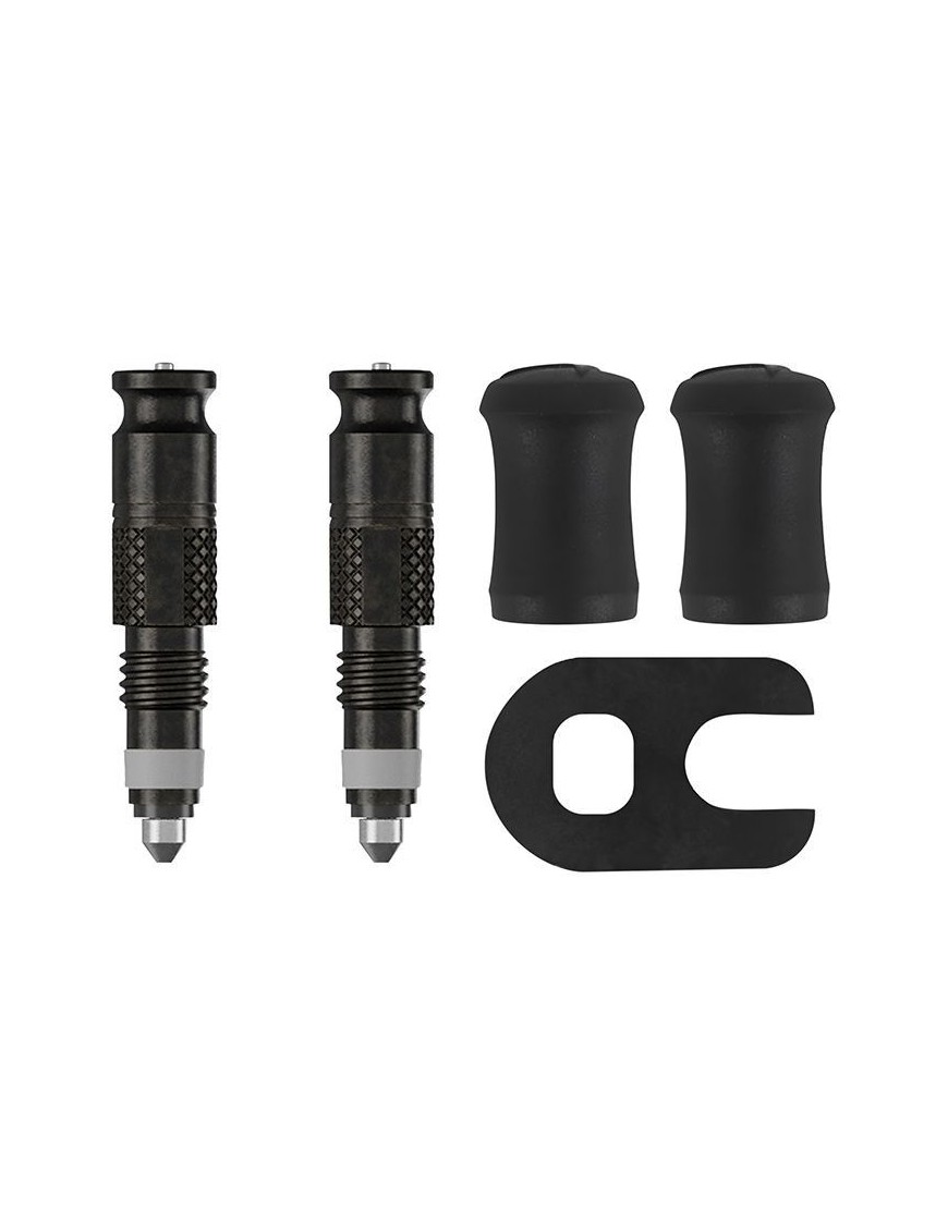 ADAPTATEUR VALVE DE PNEU TUBELESS PRESTA-SV SCHWALBE CLIK VALVE OBUS DEMONTABLE (VENDU A LA PAIRE SUR CARTE)