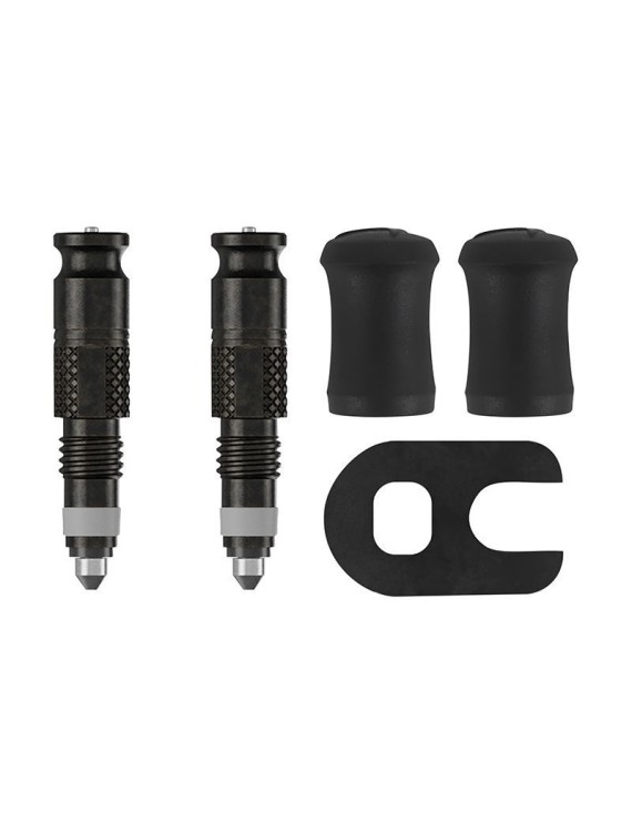 ADAPTATEUR VALVE DE PNEU TUBELESS PRESTA-SV SCHWALBE CLIK VALVE OBUS DEMONTABLE (VENDU A LA PAIRE SUR CARTE)