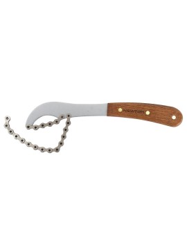 OUTIL FOUET A CHAINE WOOD MANCHE BOIS NEWTON