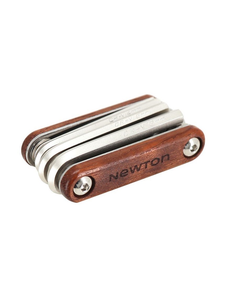 OUTIL MULTIFONCTION NEWTON WOOD CORPS BOIS 10 FONCTIONS CLE ALLEN + TOURNEVIS