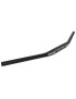 CINTRE VTT-CITY DROIT ERGOTEC MOON ALU NOIR DIAM 31.8mm L 625mm (HOMOLOGUE NIVEAU 4)