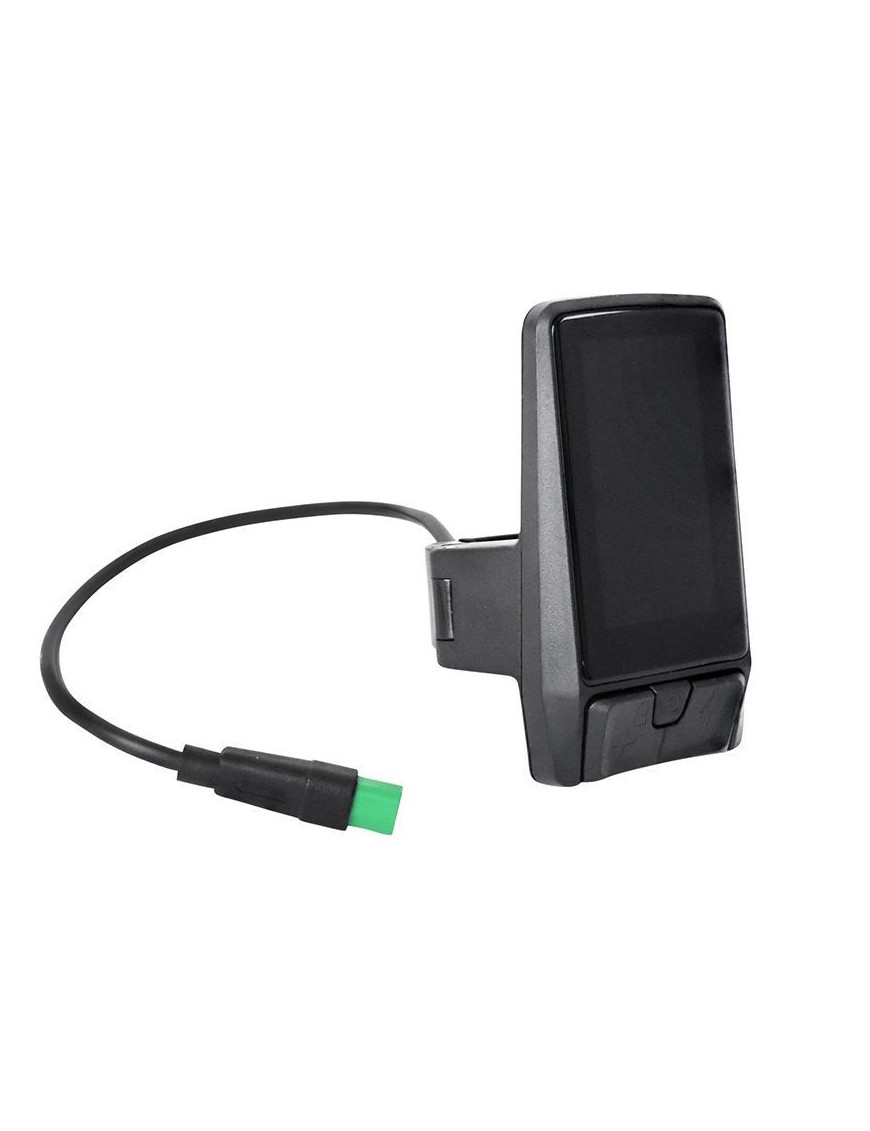 COMPTEUR - DISPLAY AVEC UNITE DE COMMANDE VAE BAFANG DP C080 CANBUS POUR MOTEUR CENTRALE M410, M210 NOIR AVEC BLUETOOTH (SUPPOR