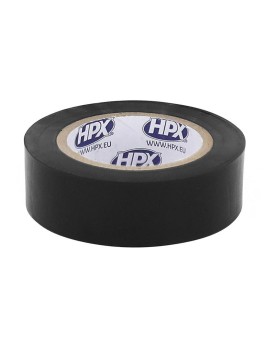 RUBAN ADHESIF HPX ISOLANT XB1910 NOIR 19mm x 10M (RESISTANCE DE -50°C à +80°C, 5000V)