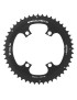 PLATEAU ROUTE 4BRA D.110 POUR SHIMANO ULTEGRA R8100-8170 DURA-ACE R9200-9270 105 R7100 TA X110 48DTS EXTERIEUR NOIR 12V.  (PENS