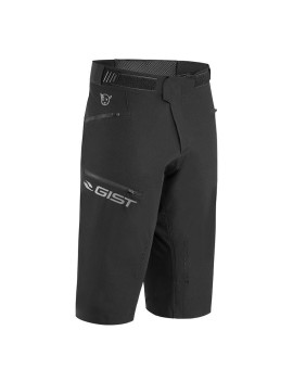 PANTA COURT GIST DIRT NOIR BORDS NOIR (BOXER AVEC CUISSARD INCLUS) XL  -5185