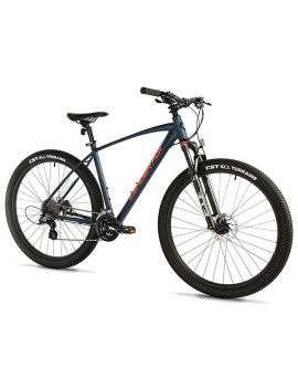 VELO MUSCULAIRE VTT 29 LEADER FOX EVOLUTION 2025 MIXTE BLEU ARDOISE MAT 8V CADRE 22 POUCES (TAILLE ADULTE 190 cm à plus)