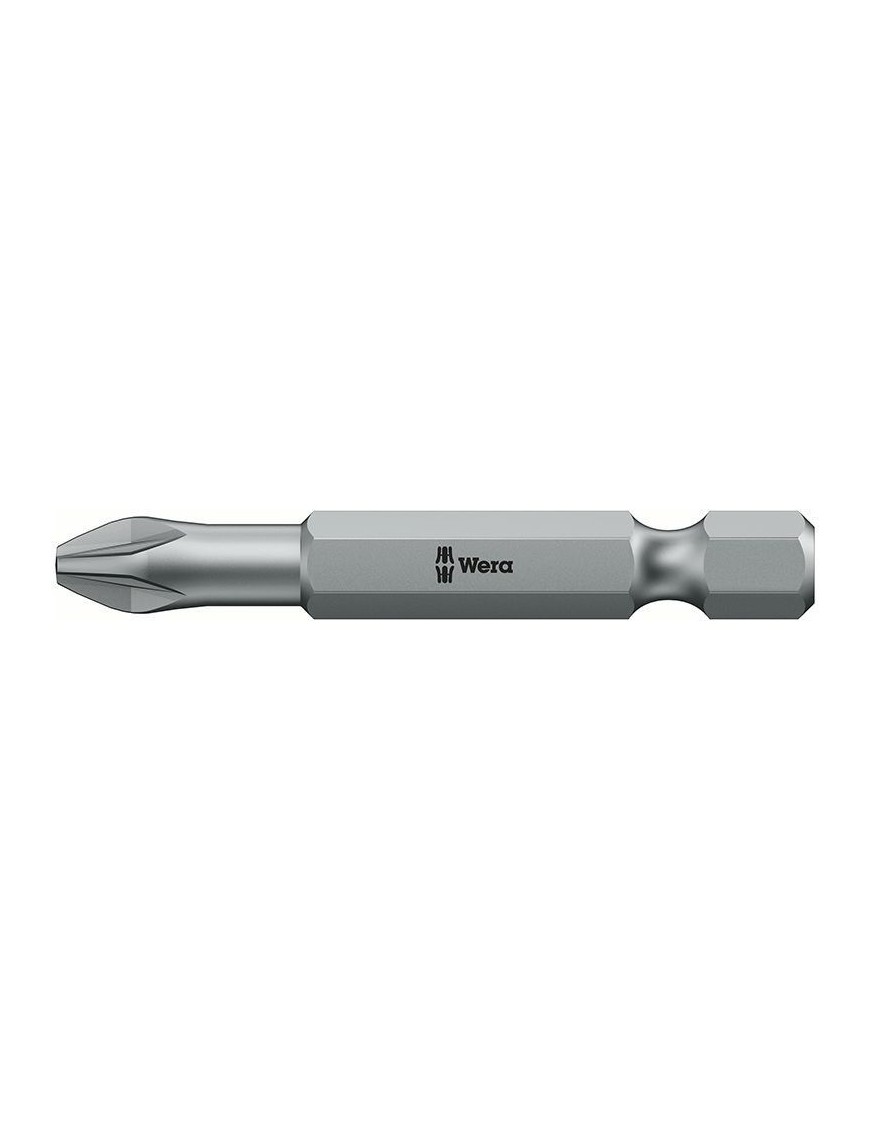 EMBOUT WERA 855-4 TZ 1-4 CRUCIFORME POZIDRIV PZ1 L 50 mm  -MARQUE ALLEMANDE POUR LES ATELIERS-