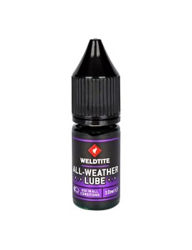 LUBRIFIANT VELO CHAINE WELDTITE ALL WEATHER TOUTES CONDITIONS (10ml)