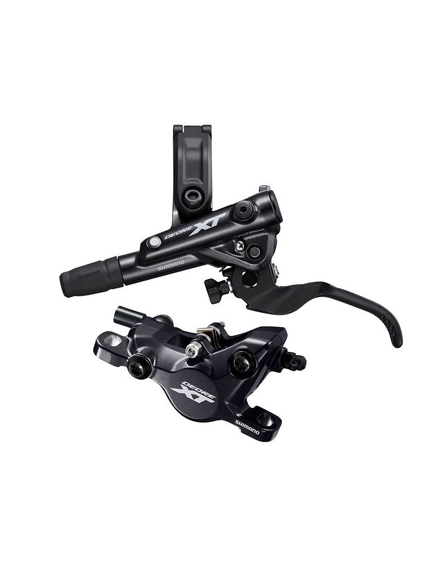FREIN A DISQUE VTT HYDRAULIQUE SHIMANO XT M8100 AVANT NOIR DURITE 1000MM (SANS DISQUE) (MONTAGE ATELIER)