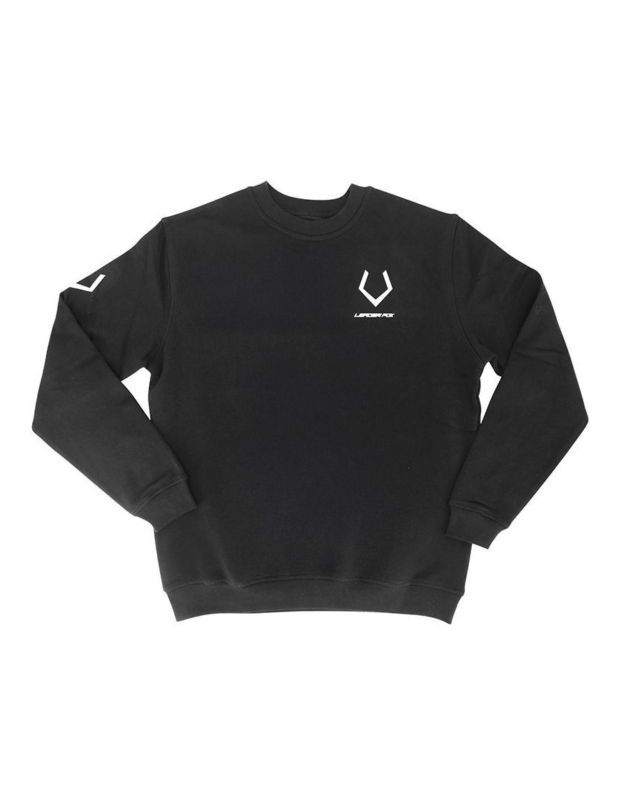 SWEAT-SHIRT LEADER FOX TAILLE XL NOIR (LOGO BLANC)
