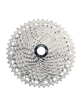 CASSETTE 12V. SUNRACE CSRZ800 11-46 GRAVEL POUR SHIMANO HG-L-HG-M METALLIC ARGENT (LIVRE EN BOITE)(11-12-13-15-18-21-24-28-32-3
