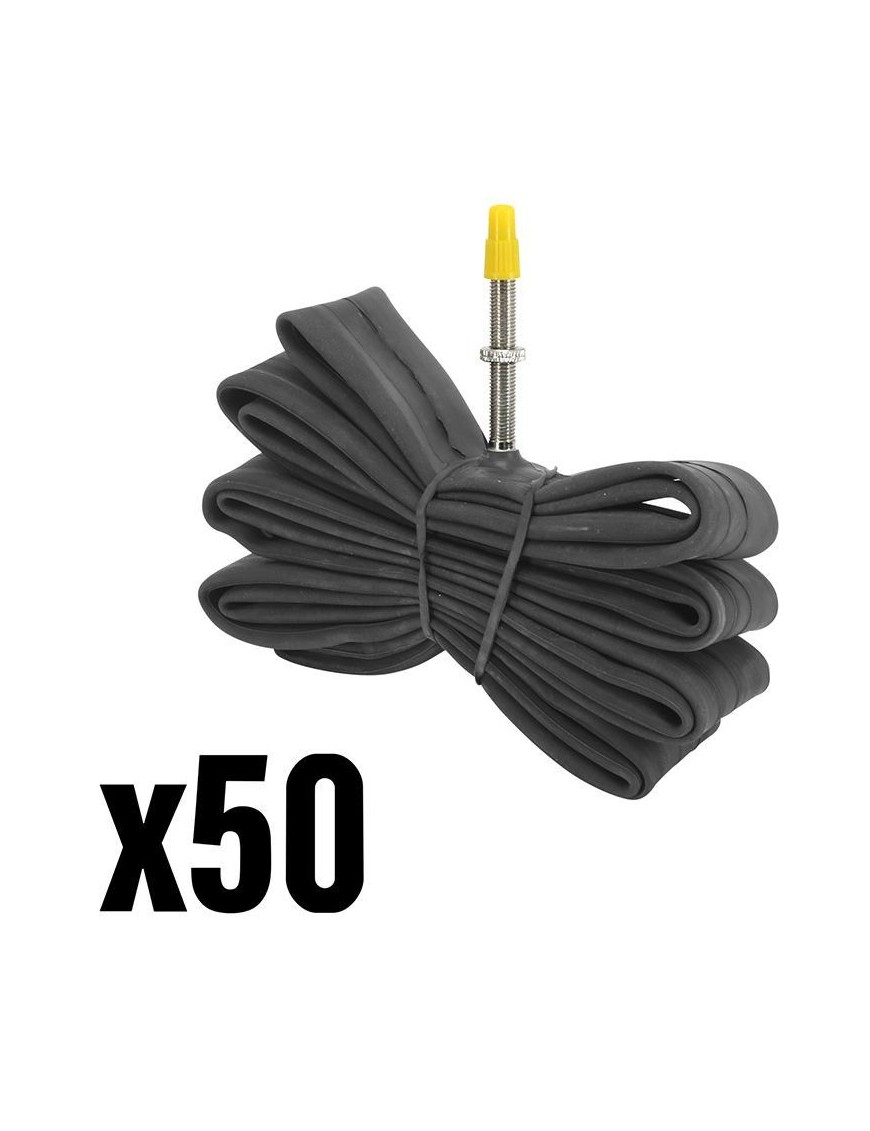 CHAMBRE A AIR VELO 700 x 32-40 PIRELLI SPORTUBE VALVE PRESTA ARGENT 48 mm (CARTON DE 50PCS)