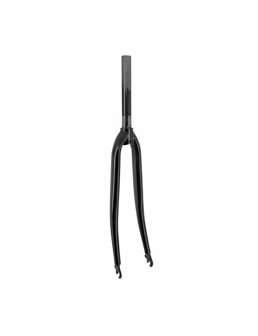 FOURCHE ROUTE 700C ACIER NOIR PIVOT LISSE 1"-22.2 INTERIEUR