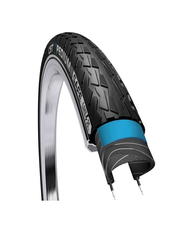 PNEU VTC - VAE URBAIN 700 X 38 (29 x 1,50) CST XPEDIUM SAFE X NOIR TR (40-622) RENFORT 5mm HOMOLOGUE VAE e50 FLANC REFLEX PROTE