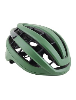 CASQUE VELO ADULTE GIST ROUTE RAPIDO VERT MAT TAILLE 56-62 REGLAGE MOLETTE 255GRS