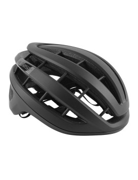 CASQUE VELO ADULTE GIST ROUTE RAPIDO NOIR MAT TAILLE 56-62 REGLAGE MOLETTE 255GRS