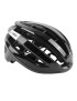 CASQUE VELO ADULTE GIST ROUTE RAPIDO NOIR BRILLANT TAILLE 56-62 REGLAGE MOLETTE 255GRS
