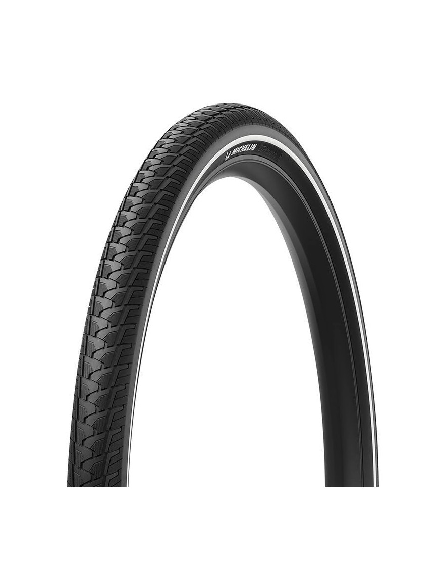 PNEU VTC URBAIN 700 X 35 MICHELIN CITY TOURING NOIR TR (37-622) RENFORT KEVLAR