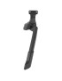 BEQUILLE VELO LATERALE ARRIERE NEWTON 26-29'' NOIR REGLABLE FIXATION 2 VIS SUR BASE ENTRAXE 40mm  - SUPPORTE 50KGS