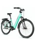 VELO ELECTRIQUE-VAE CITY 29 LEADER FOX TERTIUM 2025 FEMME VERT CLAIR 8V SHIMANO NEXUS MOTEUR CENTRAL BAFANG M420 36V 80Nm BATTE