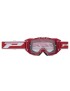 MASQUE-LUNETTES CROSS PROGRIP 3303 TR VISTA ROUGE ECRAN TRANSPARENT ANTI-RAYURES-ANTI U.V.-ANTI-BUEE (HOMOLOGUE CE-EN-N° AC-96