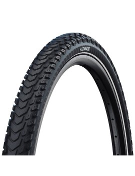 PNEU VTC URBAIN 700 X 40 (28 x 1.60) SCHWALBE MARATHON MONDIAL TR (42-622) RENFORT 5mm FLANC REFLEX NOIR