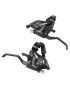 LEVIER-MANETTE VTT SHIMANO STEF51 3x8V. ARGENT POUR FREIN V-BRAKE (PAIRE)