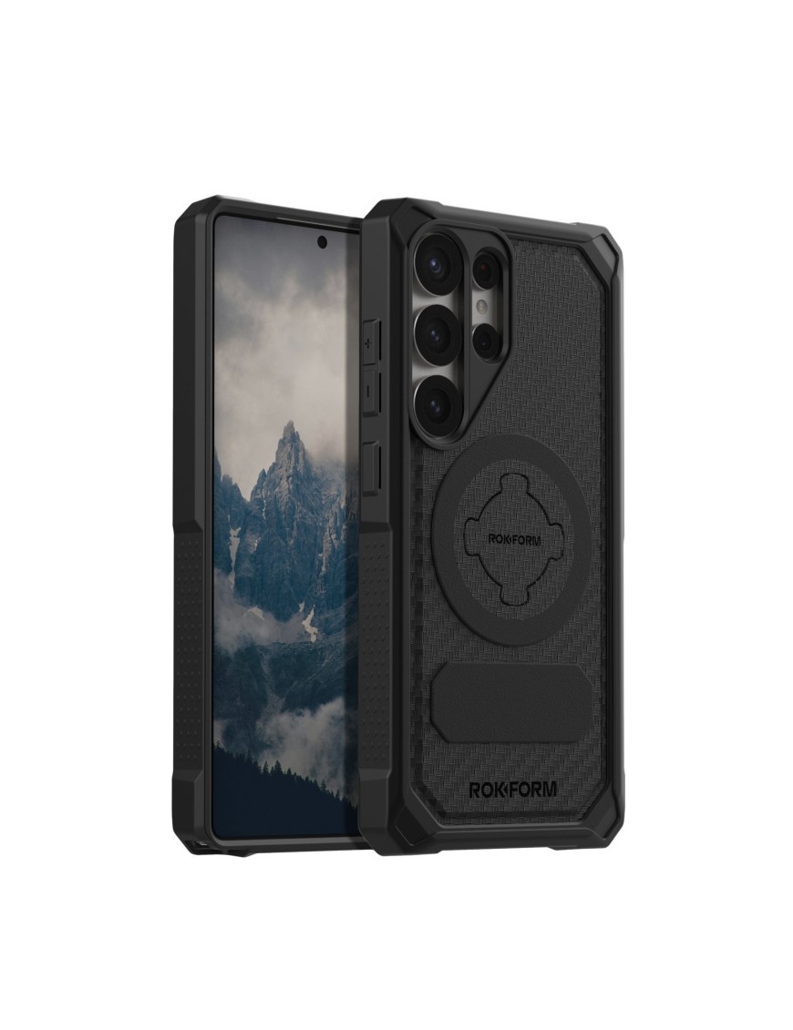 ROKFORM Coque robuste pour Samsung Galaxy S25 Ultra 5G, noire