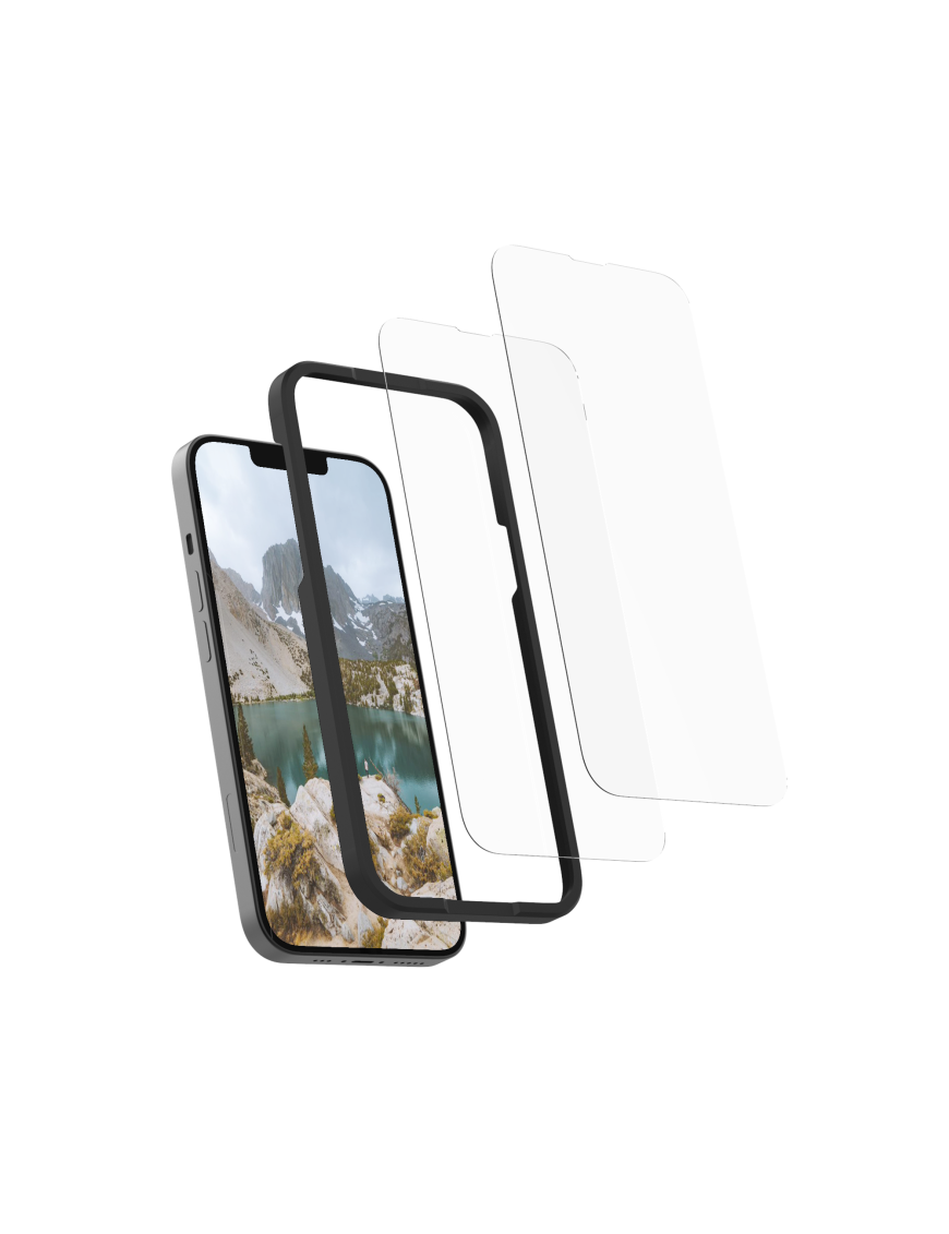 ROKFORM Kit de protection d'écran en verre trempé pour iPhone 15 PLus