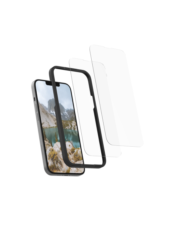 ROKFORM Kit de protection d'écran en verre trempé pour iPhone 15 PLus