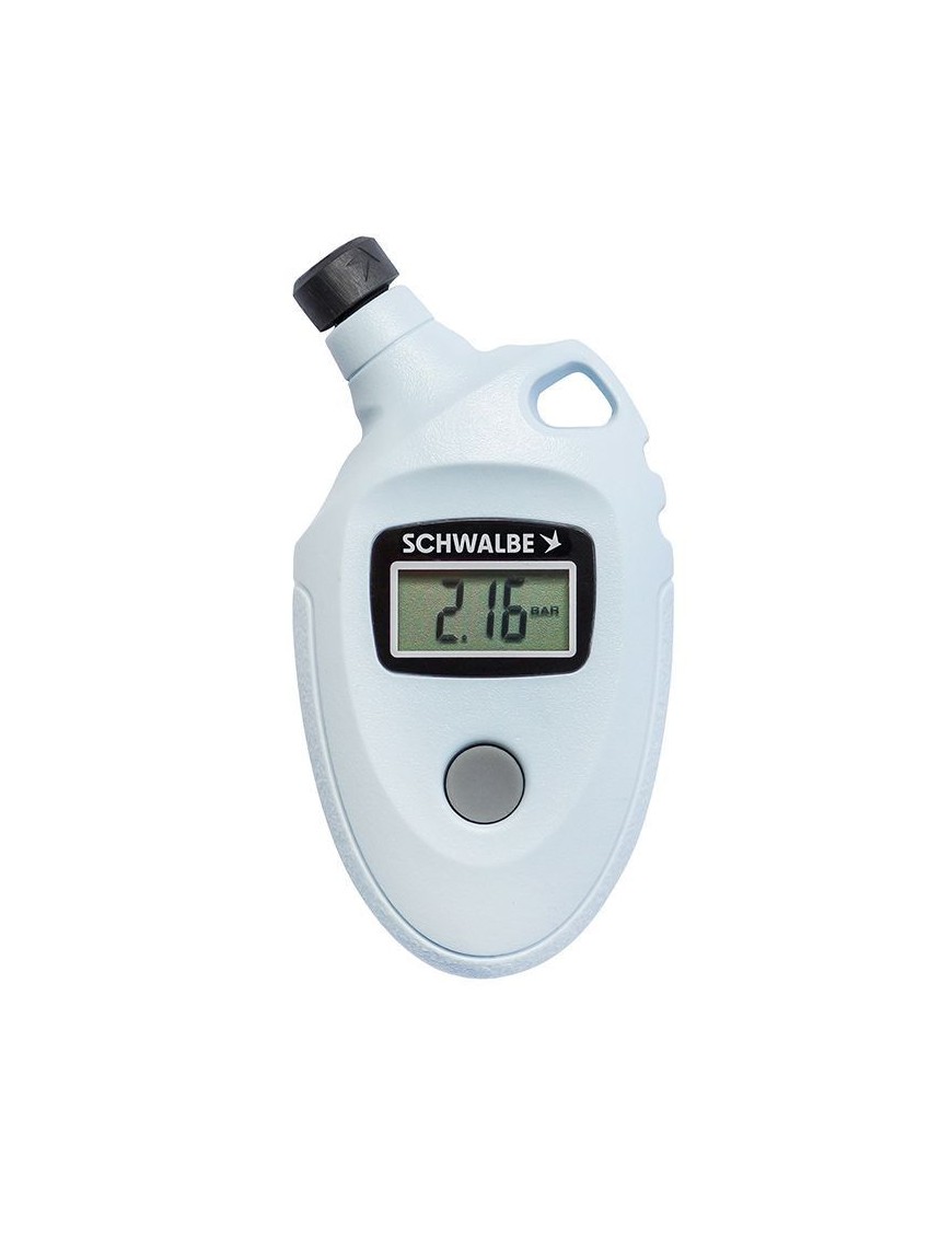 CONTROLEUR DE PRESSION - MANOMETRE SCHWALBE AIRMAX PRO DIGITAL CLIK VALVE-PRESTA jusqu'à 10 BARS