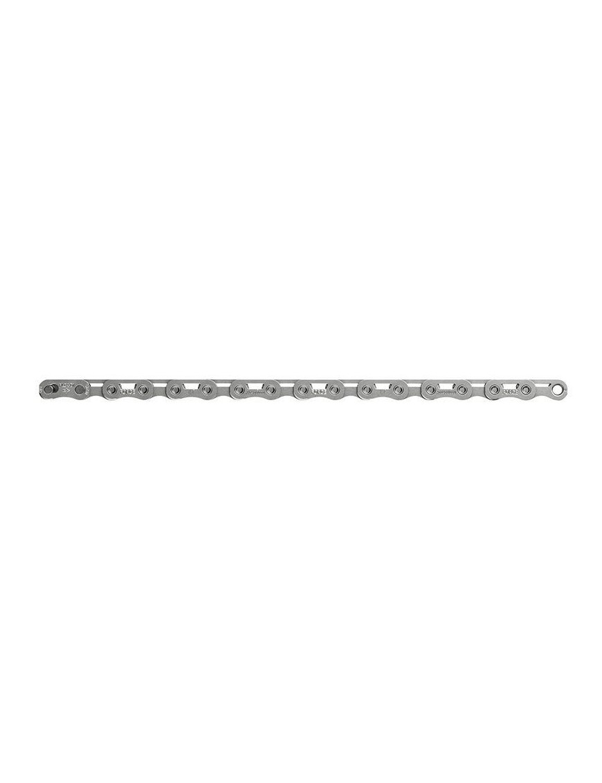 CHAINE VELO 13-12V. ROUTE SRAM FORCE POWER LOCK D1 FLATTOP 114 MAILLONS AVEC CONNECTEUR (EN BOITE)