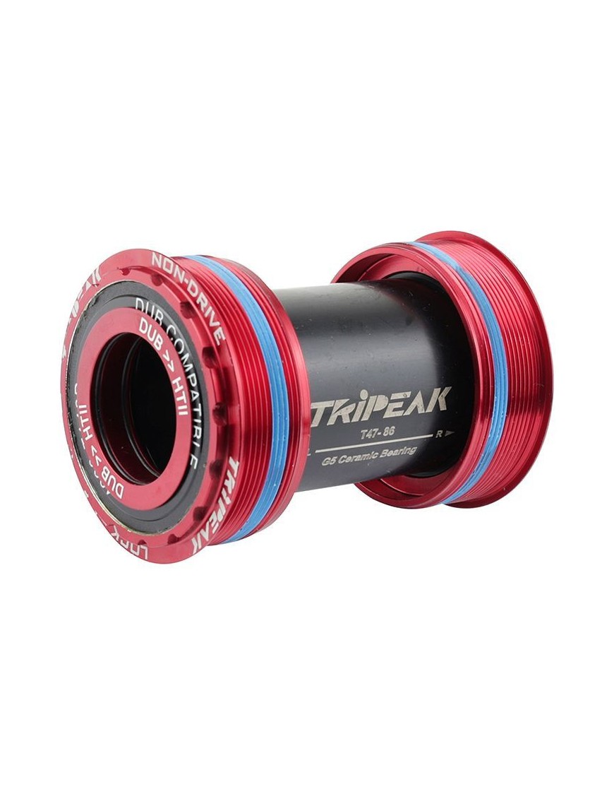 CUVETTE INTEGRE BOITIER FILETE ROUTE TRIPEAK 3en1 CERAMIQUE BOITE DE 86mm DIAM DE 47mm POUR AXE 24mm, 28.99mm, 30mm (COMPATIBLE