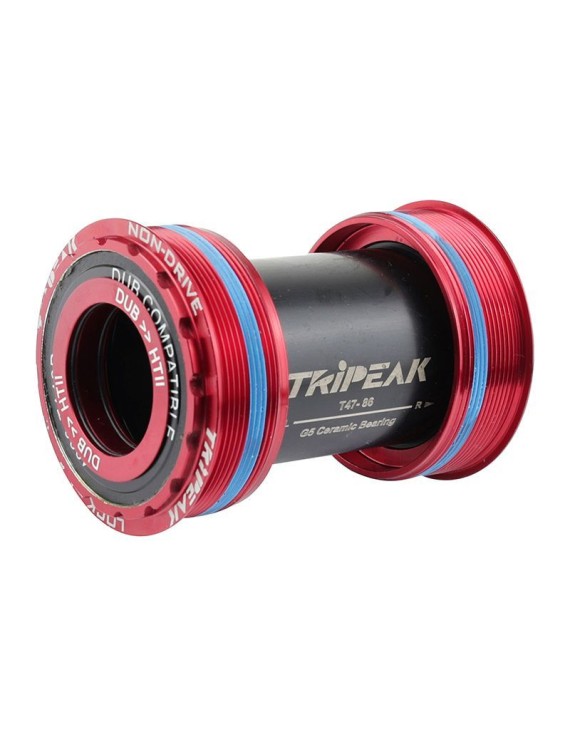 CUVETTE INTEGRE BOITIER FILETE ROUTE TRIPEAK 3en1 CERAMIQUE BOITE DE 86mm DIAM DE 47mm POUR AXE 24mm, 28.99mm, 30mm (COMPATIBLE