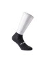 CHAUSSETTES-SOCQUETTES ETE GIST SPEED BLANC-NOIR 38-42  ANTIBACTERIEN, RESPIRANTE - HAUTEUR 20CM (PAIRE) -5856