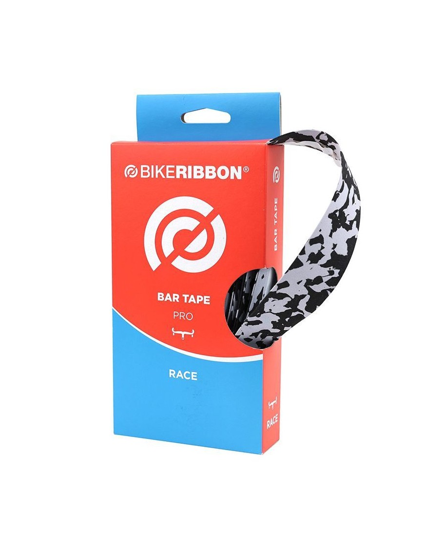 RUBAN DE GUIDON - CINTRE BIKE RIBBON CORK PLUS NOIR-GRIS